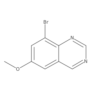 8-Bromo-6-methoxyquinazoline Structure