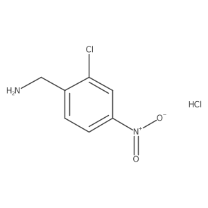 (2-Chloro-4-nitrophenyl)methanamine hydrochloride结构式