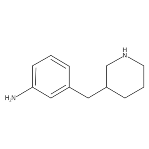 3-(3-Aminobenzyl)piperidine结构式
