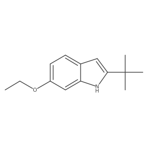 2-tert-butyl-6-ethoxy-1H-indole Structure