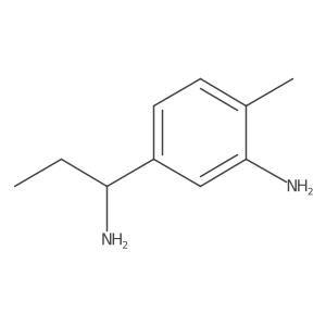 5-(1-Aminopropyl)-2-methylaniline Structure