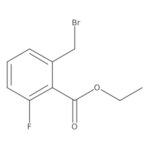 Ethyl 2-bromomethyl-6-fluorobenzoate Structure