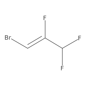 (1Z)-1-Bromo-2,3,3-trifluoro-1-propene Structure