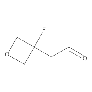2-(3-Fluorooxetan-3-yl)acetaldehyde结构式