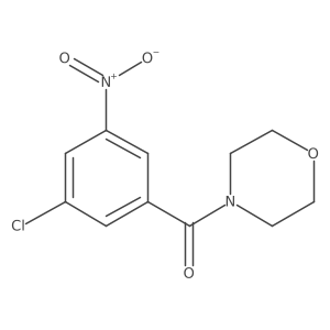 4-(3-Chloro-5-nitrobenzoyl)morpholine Structure