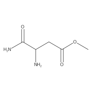 (R)-Methyl3,4-diamino-4-oxobutanoate Structure