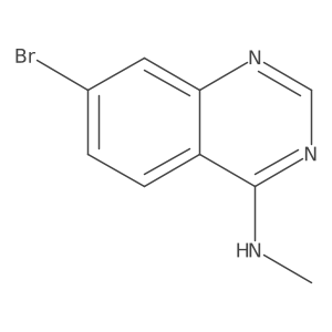 4-Methylamino-7-bromoquinazoline Structure