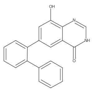 6-[1,1'-Biphenyl]-2-yl-8-hydroxy-4(3H)-quinazolinone Structure
