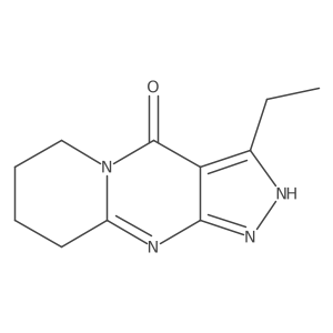 3-Ethyl-6,7,8,9-tetrahydropyrazolo[3,4-d]pyrido[1,2-a]pyrimidin-4(1H)-one Structure