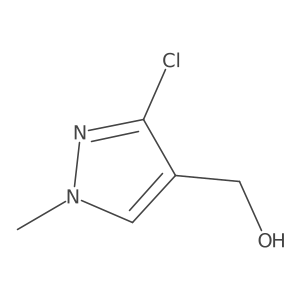 (3-chloro-1-methyl-1H-pyrazol-4-yl)methanol Structure