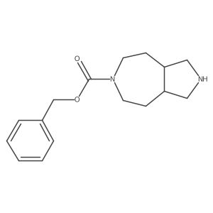 Cis-Benzyl Octahydropyrrolo[3,4-D]Azepine-6(2H)-Carboxylate Structure
