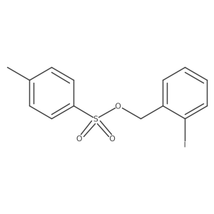 (2-Iodophenyl)methyl 4-methylbenzene-1-sulfonate结构式