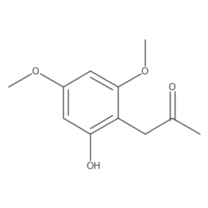 1-(2-Hydroxy-4,6-dimethoxyphenyl)-2-propanone结构式