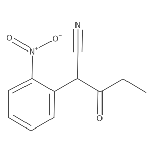 2-(2-Nitrophenyl)-3-oxopentanenitrile结构式