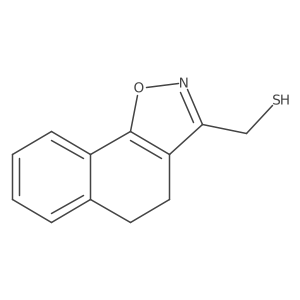 {4H,5H-naphtho[2,1-d][1,2]oxazol-3-yl}methanethiol Structure