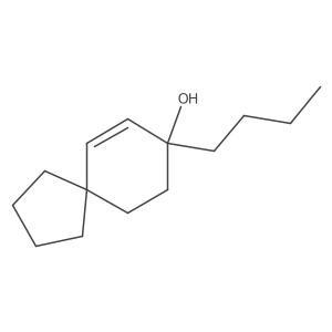 8-Butylspiro[4.5]dec-6-en-8-ol Structure