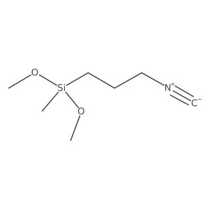 (3-Isocyanopropyl)dimethoxymethylsilane Structure