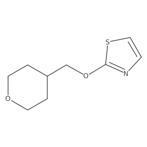 2-[(Oxan-4-yl)methoxy]-1,3-thiazole Structure