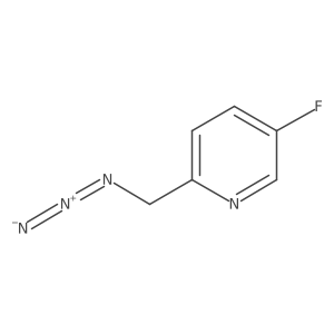 2-(Azidomethyl)-5-fluoropyridine Structure