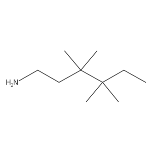 3,3,4,4-Tetramethylhexan-1-amine结构式