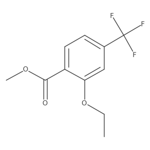 Methyl 2-ethoxy-4-(trifluoromethyl)benzoate Structure