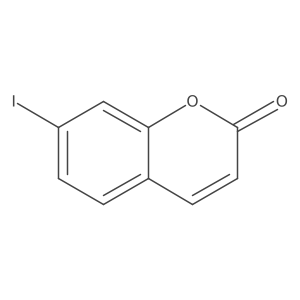 7-Iodo-2H-chromen-2-one Structure