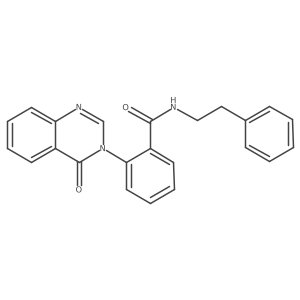 2-(4-oxoquinazolin-3(4H)-yl)-N-(2-phenylethyl)benzamide Structure