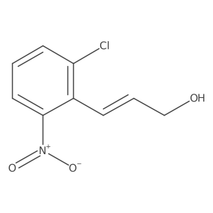 3-(2-Chloro-6-nitrophenyl)prop-2-en-1-ol Structure