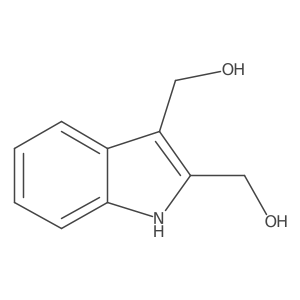1H-Indole-2,3-dimethanol结构式