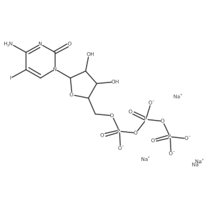 5-Iodocytidine 5'-triphosphate sodium salt-100mM solution Structure