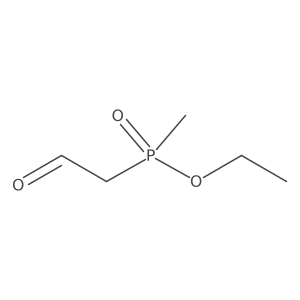 Ethyl methyl(2-oxoethyl)phosphinate Structure