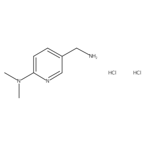 5-(Aminomethyl)-N,N-dimethylpyridin-2-amine dihydrochloride Structure