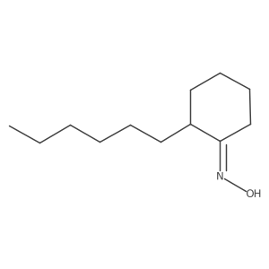 (NE)-N-(2-hexylcyclohexylidene)hydroxylamine结构式