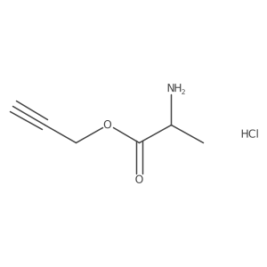 l-Alanine propargyl ester hydrochloride Structure