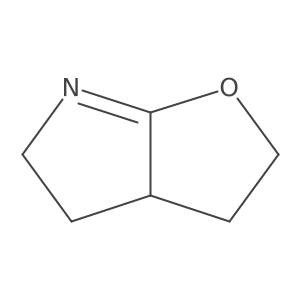 3,3a,4,5-Tetrahydro-2H-furo[2,3-b]pyrrole Structure