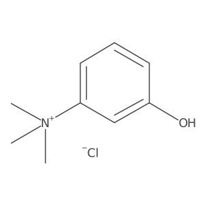 3-Hydroxyphenyltrimethyl-ammonium chloride Structure