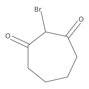 2-Bromocycloheptane-1,3-dione Structure