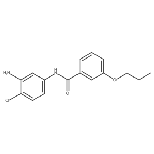 N-(3-Amino-4-chlorophenyl)-3-propoxybenzamide结构式