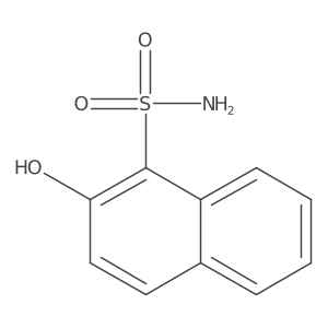 2-Hydroxynaphthalene-1-sulfonamide结构式