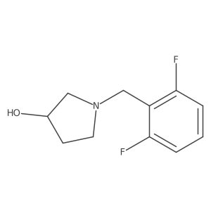 1-(2,6-Difluorobenzyl)pyrrolidin-3-ol Structure