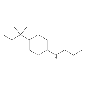 4-(tert-Pentyl)-N-propylcyclohexan-1-amine Structure