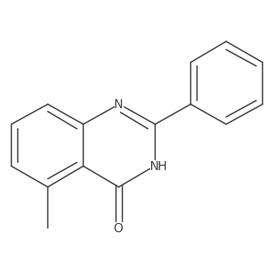 5-Methyl-2-phenylquinazolin-4(3H)-one Structure