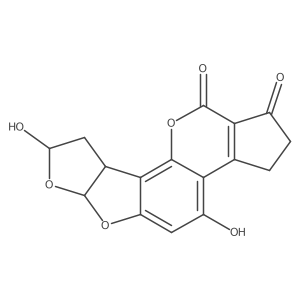 Aflatoxin P2a结构式
