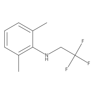 (2,6-Dimethyl-phenyl)-(2,2,2-trifluoro-ethyl)-a mine Structure