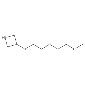 3-(2-(2-Methoxyethoxy)ethoxy)azetidine Structure