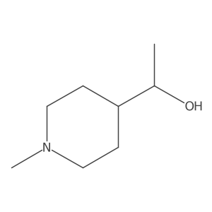 (1R)-1-(1-methylpiperidin-4-yl)ethan-1-ol结构式