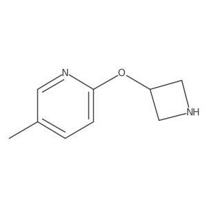 2-(Azetidin-3-yloxy)-5-methylpyridine Structure