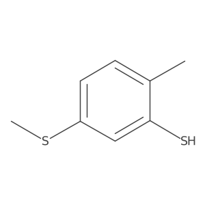 2-Methyl-5-(methylthio)benzenethiol Structure