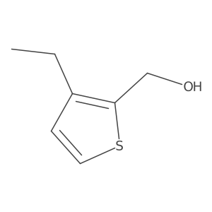 (3-Ethylthiophen-2-yl)methanol结构式