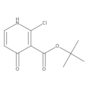 Tert-butyl 2-chloro-4-hydroxynicotinate结构式